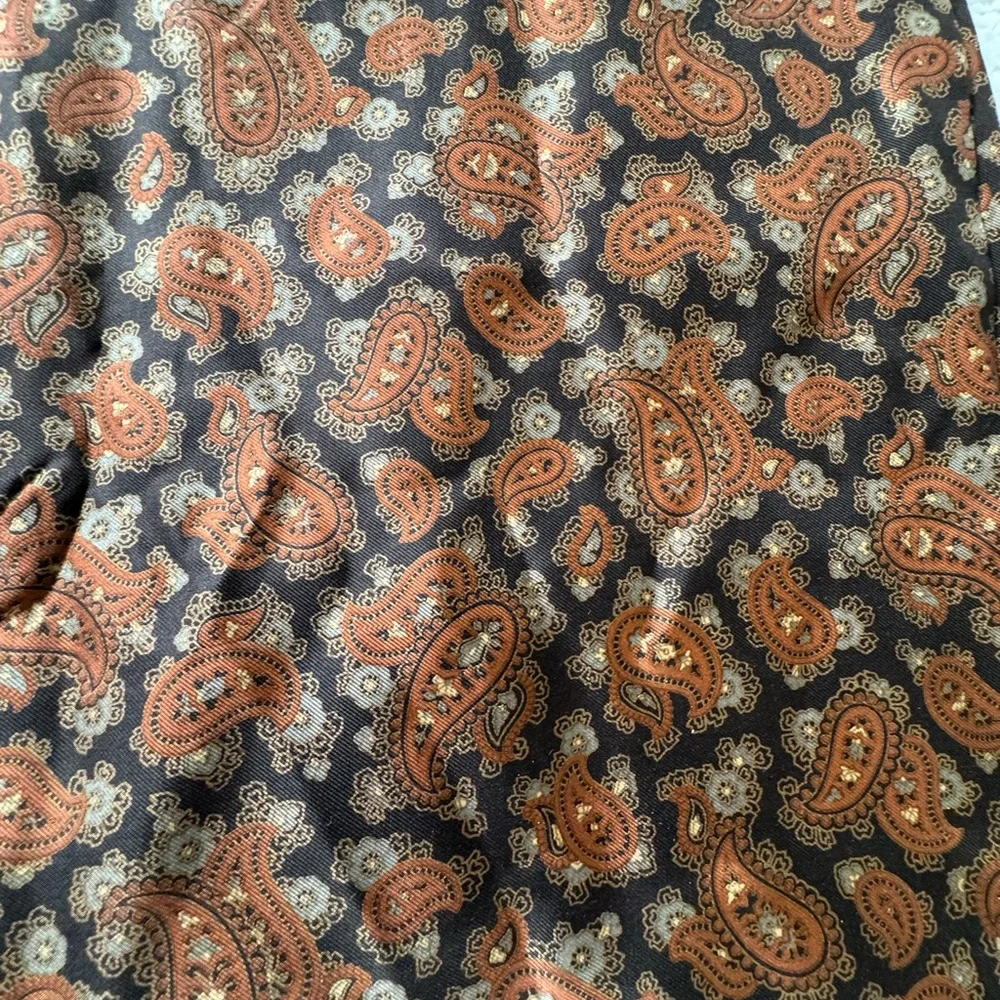 Christian Dior Silk Paisley Scarf